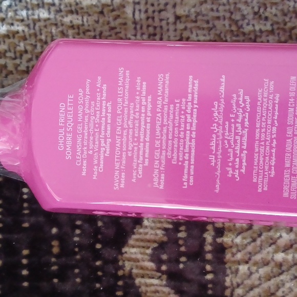 4/$40 New Ghoul Friend Scented Cleansing Gel Hand Soap - 1 Pump Bottle - Picture 4 of 7